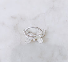 Load image into Gallery viewer, Stacking Silver Butterfly Ring
