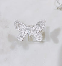 Load image into Gallery viewer, Stacking Silver Butterfly Ring
